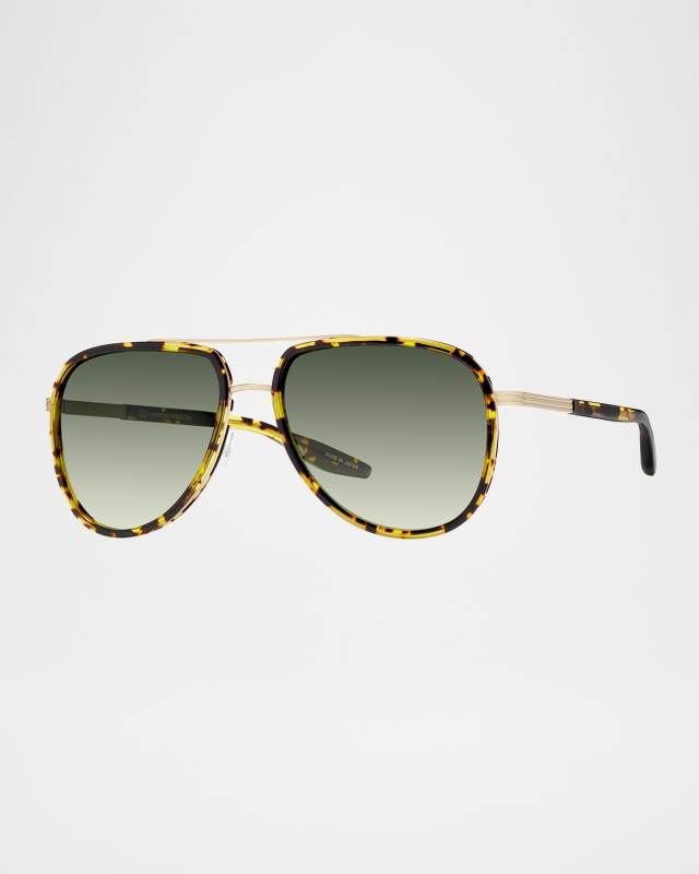 Cani Titanium Aviator Sunglasses